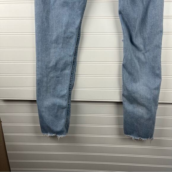 BOYISH Donny High Rise Skinny Jeans West Side Story Blue Light Wash Size W24 - Picture 11 of 13